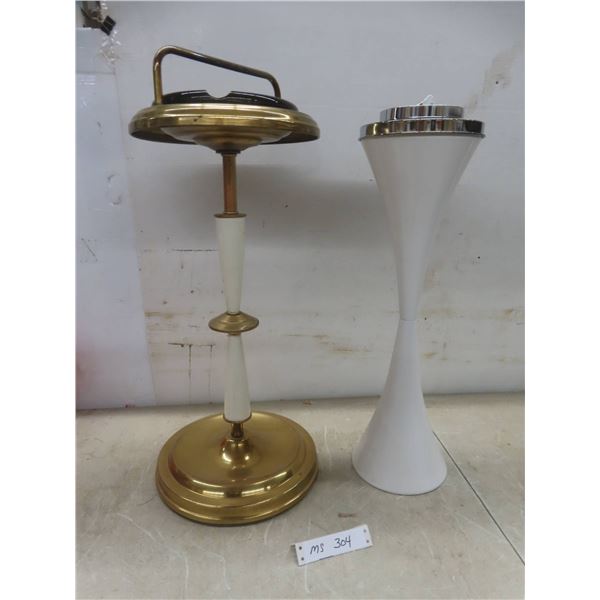 2 Stand Up Ashtrays