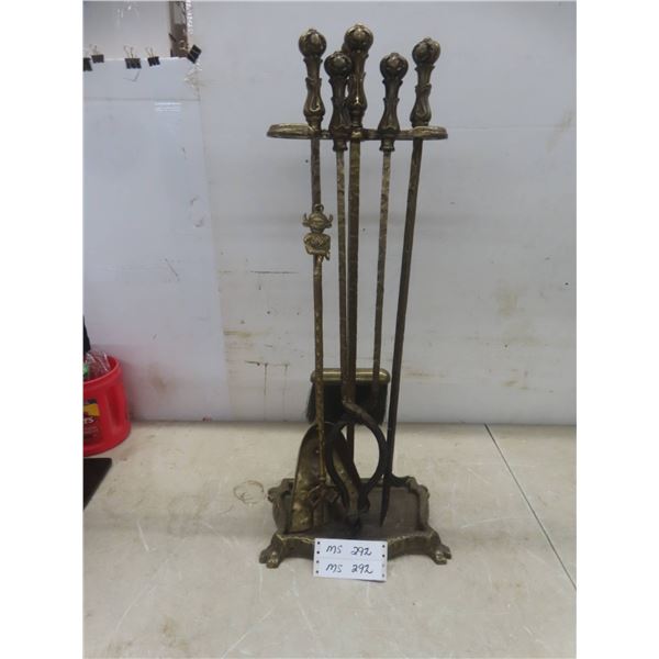 Brass Fireplace Tools