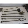 Image 2 : Brass Fireplace Tools