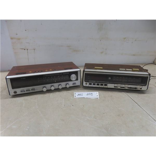2 Vintage Lloyd Clock Radios