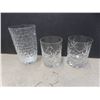 Image 10 : 2 Bar Tool Sets with Stand, Vintage Seltzer Bottle, Tray, Crystal Glasses