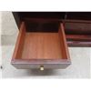 Image 6 : Vintage Writing Desk, Desk Set with Perpetual Calendar, Pen Holder and Bulova Desk Clock