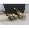 Image 2 : 2 Brass Eagles Largest Approx 12" x 13"