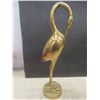 Image 2 : 3 Brass Cranes Tallest 15"