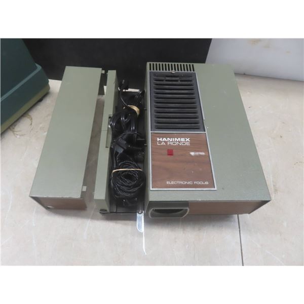 Hanimex La Ronde 35mm Slide Projector And Argus 300 Slide Projector With Power Cords