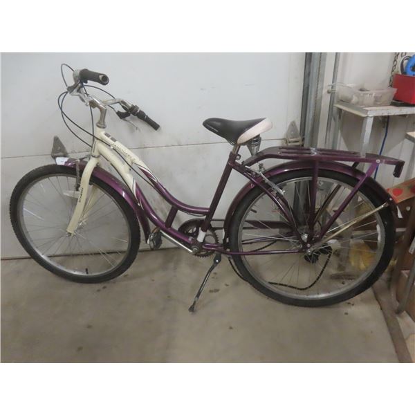 Schwinn Sanctuary Variable Speed Bicycle w/ Fenders, Back Parcel Carrier 27"