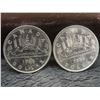 Image 10 : 13 Canadian 1 Dollar Coins 1986 X 9, 1985 X 1, 1984 X 2, 1980 X 1