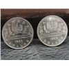Image 8 : 13 Canadian 1 Dollar Coins 1986 X 9, 1985 X 1, 1984 X 2, 1980 X 1