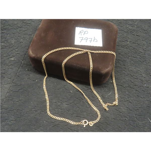 10K Gold Chain 20" Long 8 Grams