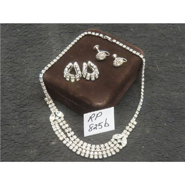 Vintage Necklace And Earrings