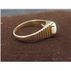 Image 3 : Vintage 10K Gold Ring With Opal 2.2 Grams