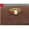 Image 4 : Vintage 10K Gold Ring With Opal 2.2 Grams