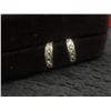 Image 2 : 10K Gold Earrings With Diamond 1.2 Grams