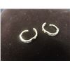 Image 4 : 10K Gold Earrings With Diamond 1.2 Grams