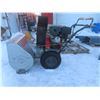 Image 1 : 28" Craftsman Snowblower With 13 HP Honda Motor Running And Working