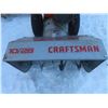 Image 4 : 28" Craftsman Snowblower With 13 HP Honda Motor Running And Working