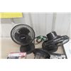 Image 2 : Household Miscellaneous, 2 Working Desk Fans, Light Sensing Timer, 4 Smoke Alarms, Air Vent Covers,