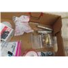 Image 8 : Large Box Of Plumbing Supplies, Copper Fittings, Solder Rolls, Fittings, Plumbers Wrench, Cleaning