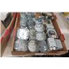 Image 11 : 3 Large Boxes Of Electrical Supplies, Plugs, Switches, Electrical Boxes, 3 Full Boxes Of Electrical