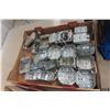 Image 9 : 3 Large Boxes Of Electrical Supplies, Plugs, Switches, Electrical Boxes, 3 Full Boxes Of Electrical