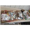 Image 1 : 3 Boxes Of Household Hardware, Assorted Boxes Of Screws, Latches, Hinges, Handles, Fasteners, Etc.