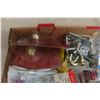 Image 2 : 3 Boxes Of Household Hardware, Assorted Boxes Of Screws, Latches, Hinges, Handles, Fasteners, Etc.