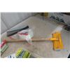 Image 2 : Box Of Drywall Finishing Tools, Putty Knives, Sanding Heads, Sandpaper, Tape, Foam Sanding Blocks,