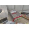 Image 3 : Box Of Drywall Finishing Tools, Putty Knives, Sanding Heads, Sandpaper, Tape, Foam Sanding Blocks,