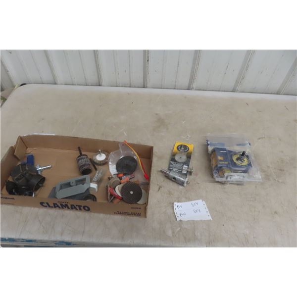 IRWIN Hole Saw Jig To Cut Door Hardware Holes (2 3/8" To 2 3/4" Backset), Several Hole Saws With Ma