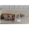 Image 1 : IRWIN Hole Saw Jig To Cut Door Hardware Holes (2 3/8" To 2 3/4" Backset), Several Hole Saws With Ma