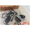 Image 6 : 2 Pony Band Clamps, New 8 Volt Cordless Pivot Driver, Mini Gorilla Glue Gun, 2 Solder Irons, 11 Pie