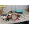 Image 1 : New Never Opened LED Solar Lights, 2 New Dusk To Dawn Light Controls, 5 Light Timers, 24' Extension