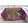 Image 6 : Boxes Of Bar Supplies, Wine Glasses, Mugs, Train Decanter, Coasters, Etc.