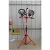 Image 1 : HDX Double Worklights With Adjustable Stand