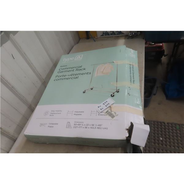 Commercial Garment Rack Adjustable Height And Width