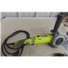 Image 3 : RYOBI 4 1/2" Angle Hand Grinder (Wrench In Handle) And ZP 100 Angle Grinder With Several Grinding D