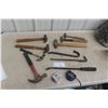 Image 1 : 4 Hammers, 3 Pry Bars, 3 Ballpen Hammers, 2 Tape Measures, and 4 Pipe Wrenches