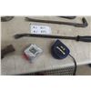 Image 4 : 4 Hammers, 3 Pry Bars, 3 Ballpen Hammers, 2 Tape Measures, and 4 Pipe Wrenches