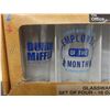 Image 4 : New "The Office" Set Of 4 16 Oz Glassware Set, Multi-Purpose Towel