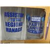 Image 5 : New "The Office" Set Of 4 16 Oz Glassware Set, Multi-Purpose Towel