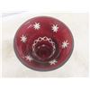 Image 5 : Ruby Red Glass Vase 10"