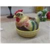 Image 9 : Cedar Planter, Vase, Salt Pepper Shakers, Glass Milk Jug, Playing Cards And More