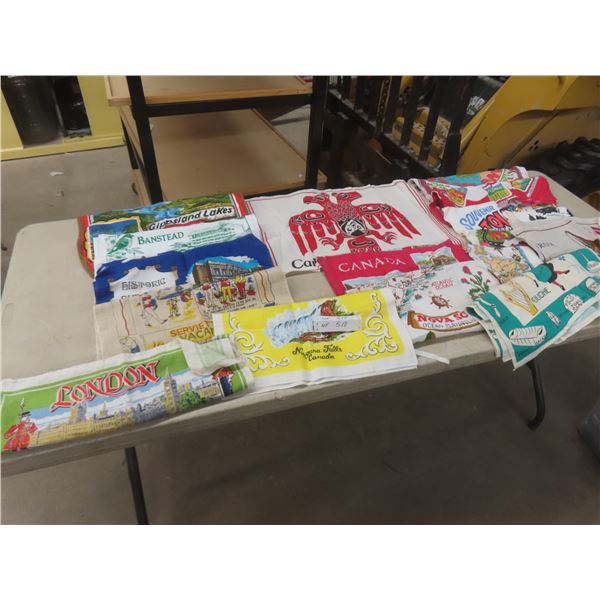 Linen Tea Towels, Calendars, Souvenirs, Cartoons And More