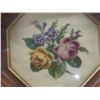 Image 3 : 4 Needlepoint Framed Pictures 6" x 6"