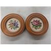 Image 5 : 4 Needlepoint Framed Pictures 6" x 6"