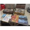 Image 1 : Cassettes, Cases: Religious, Easy Listening, And 2 Totes With Lids