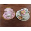 Image 13 : 9 China Teacups & Saucers Duchess, Royal Osborne, Royal Vale, Gladstone, Hammersley & Paragon