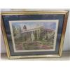Image 2 : 2 Framed Mirrors 12 X 9 1/2, 3 Framed Pictures Largest 16 X 14