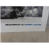 Image 3 : Muhammad Ali & Sonny Liston Poster 24 X 31 W/ Back Board For Hanging