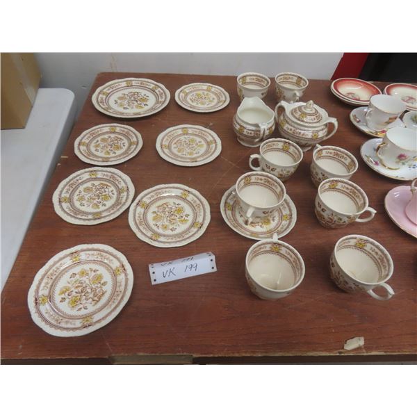 18 Pcs Dorcet Ironstone